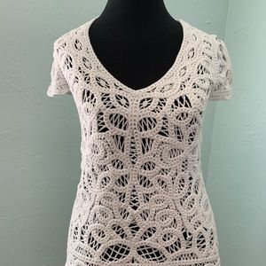 Lilly Pulitzer Cotton Lace Top, size M